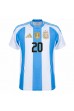 Argentina Alexis Mac Allister #20 Fotballdrakt Hjemme Klær Copa America 2024 Korte ermer